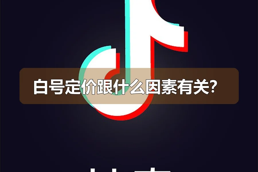 白号定价跟什么因素有关？